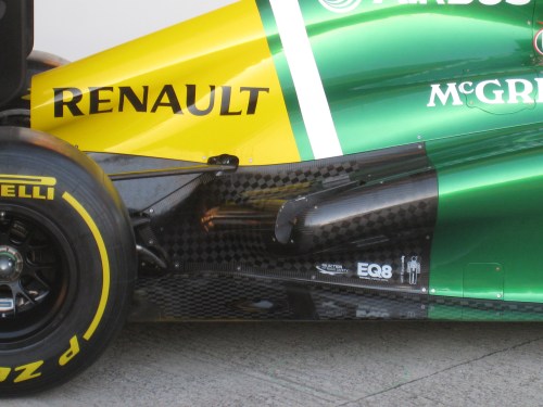 Adam Cooper Caterham Detail