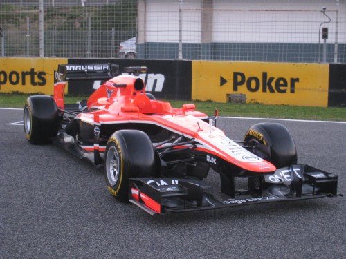 The new Marussia was unveiled today. Photo: AC