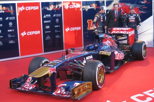 The new Toro Rosso has been unveiled in Jerez: Poto: AC