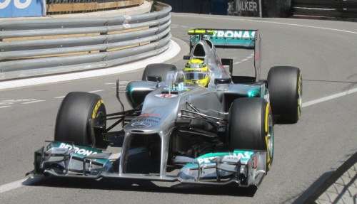 The Mercedes was fast in Monaco last year. Photo: AC