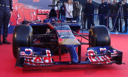 The new Toro Rosso with another 'interesting' nose. Photo: AC