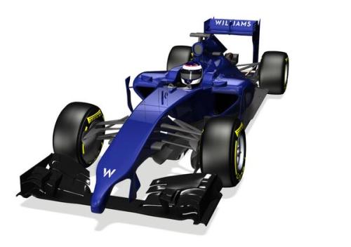 Williams give us the first 'official' view of a 2014 nose